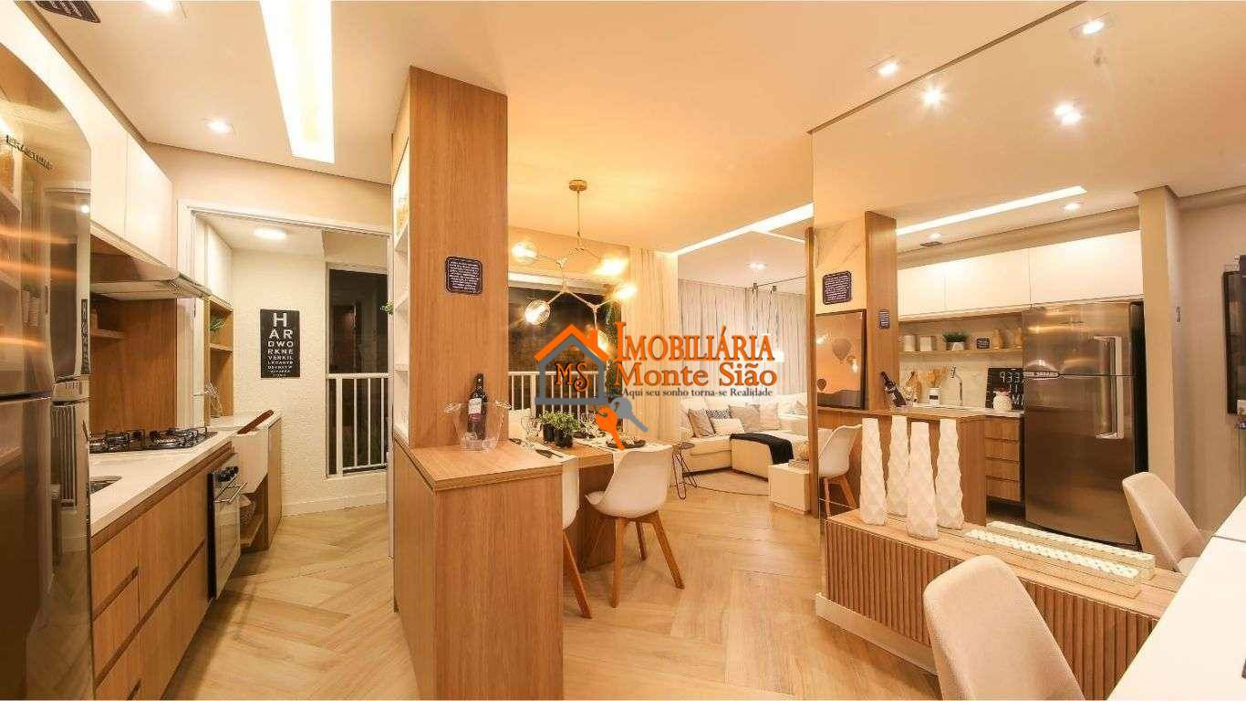 Apartamento com 2 dormitórios à venda, 43 m² por R$ 289.000,00 - Vila Itapegica - Guarulhos/SP