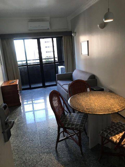 Flat com 1 dormitório para alugar, 44 m² por R$ 150,00/dia - Meireles - Fortaleza/CE