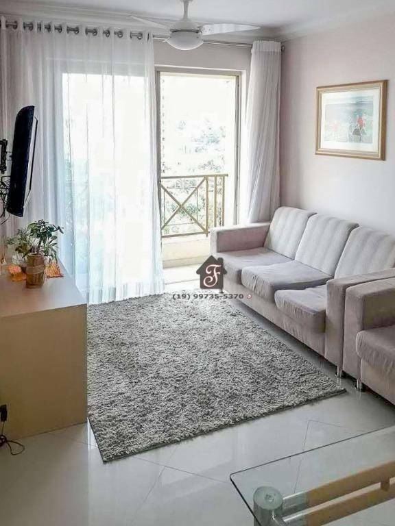 Apartamento com 3 dormitórios à venda, 83 m² por R$ 450.000,00 - Mansões Santo Antônio - Campinas/SP