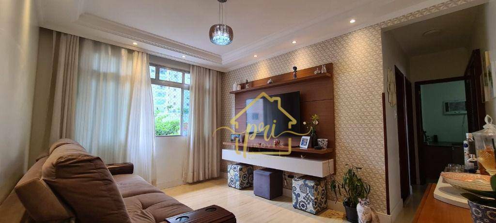 Apartamento com 2 dormitórios à venda, 80 m² por R$ 430.000,00 - Campo Grande - Santos/SP