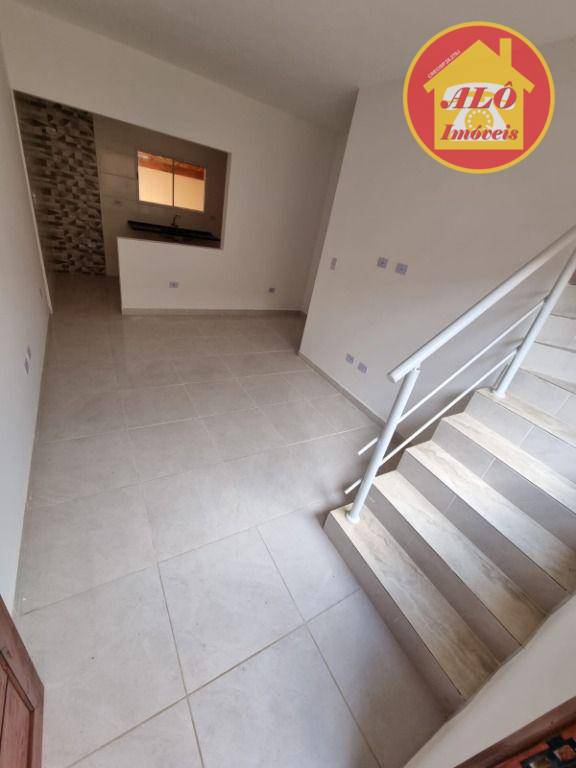 Sobrado com 2 quartos  à venda, 54 m² por R$ 225.000 - Ribeirópolis - Praia Grande/SP