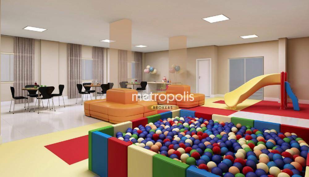 Apartamento com 2 dormitórios à venda, 47 m² por R$ 335.500,00 - Paulicéia - São Bernardo do Campo/SP