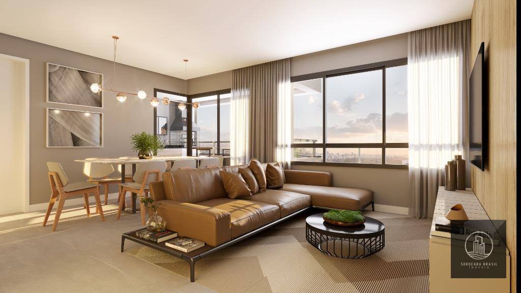 Apartamento com 3 dormitórios à venda, 111 m² por R$ 738.000,00 - Parque Campolim - Sorocaba/SP