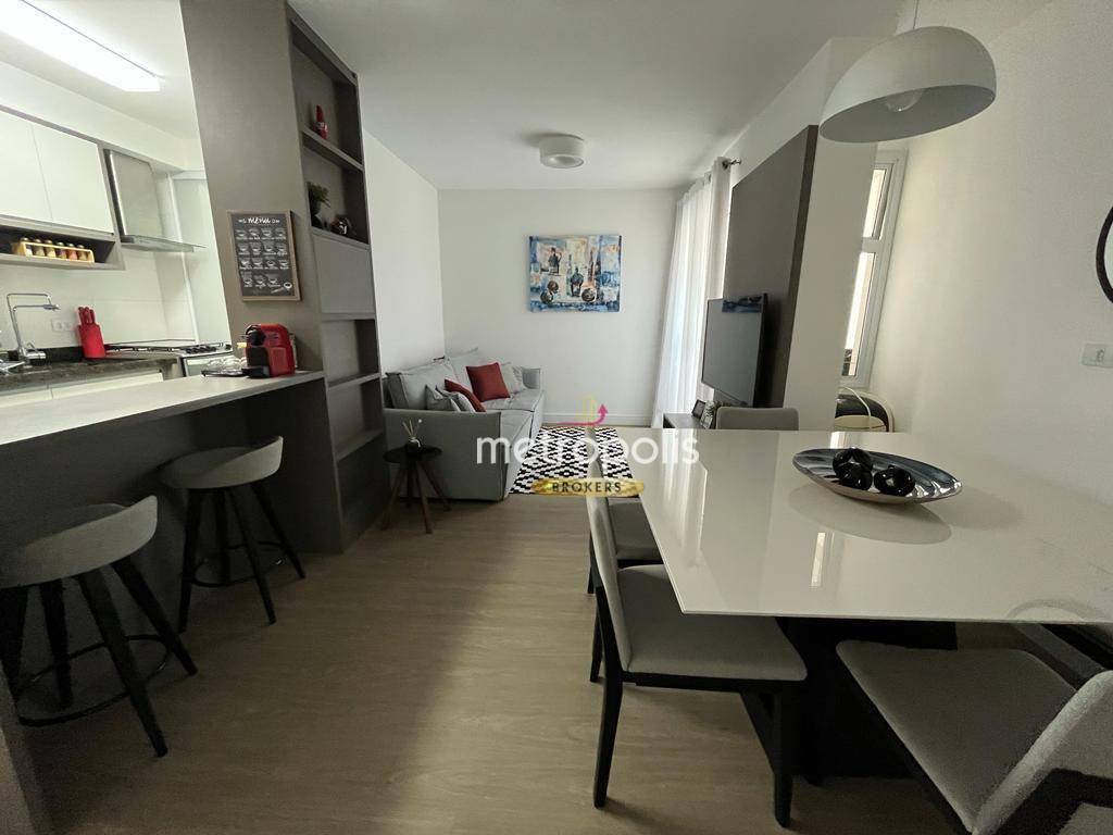 Apartamento com 2 dormitórios à venda, 67 m² por R$ 565.000,00 - Centro - Santo André/SP