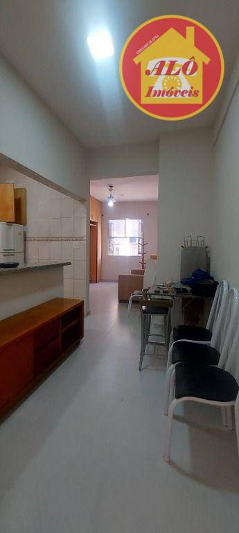 Kitnet com 1 dormitório à venda, 41 m² por R$ 185.000,00 - Centro - São Vicente/SP