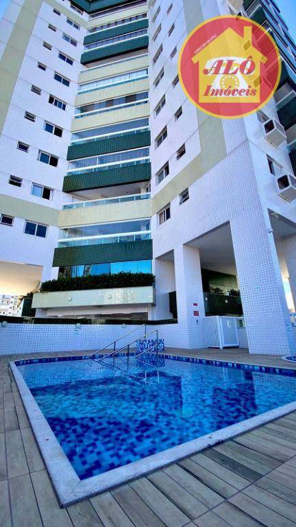 Apartamento com 1 quarto  à venda, 44 m² por R$ 280.000 - Vila Guilhermina - Praia Grande/SP