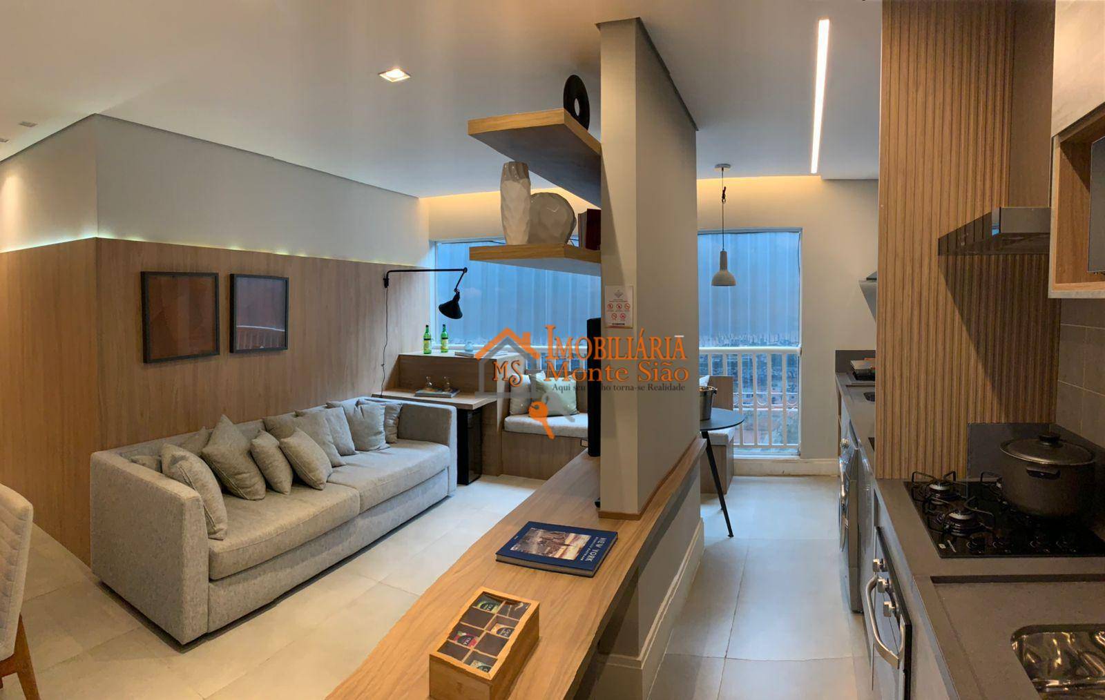 Apartamento com 3 dormitórios à venda, 75 m² por R$ 610.000,00 - Ponte Grande - Guarulhos/SP