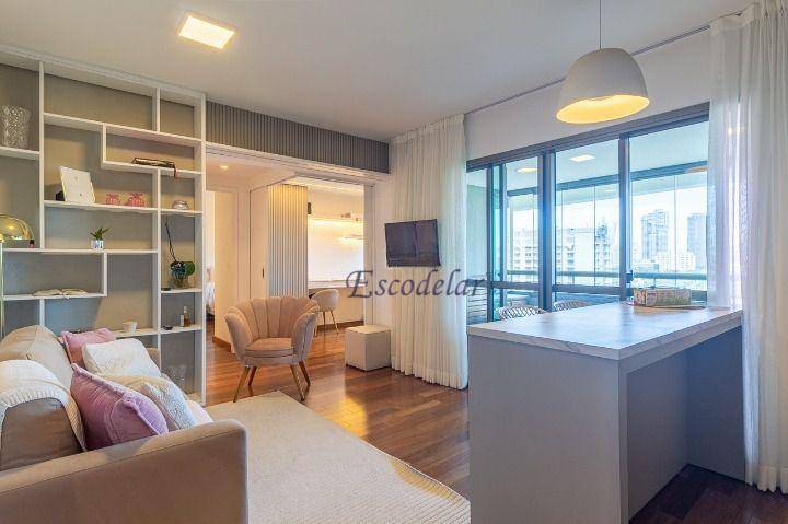 Apartamento com 2 dormitórios para alugar, 64 m² por R$ 8.495,00/mês - Brooklin - São Paulo/SP