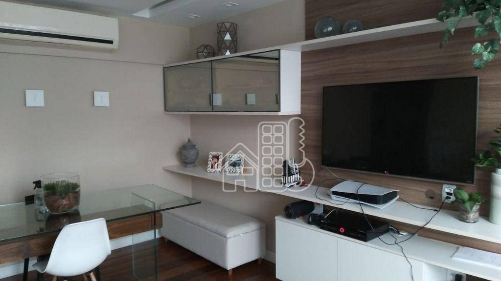 Apartamento com 3 dormitórios à venda, 113 m² por R$ 1.390.000,00 - Icaraí - Niterói/RJ