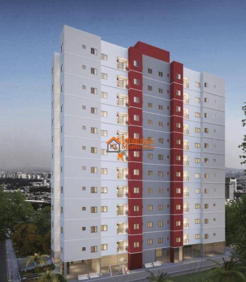Apartamento com 2 dormitórios à venda, 46 m² por R$ 336.458,69 - Jardim Aida - Guarulhos/SP
