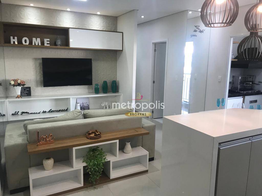 Apartamento com 2 dormitórios à venda, 57 m² por R$ 473.796,00 - Vila Metalúrgica - Santo André/SP