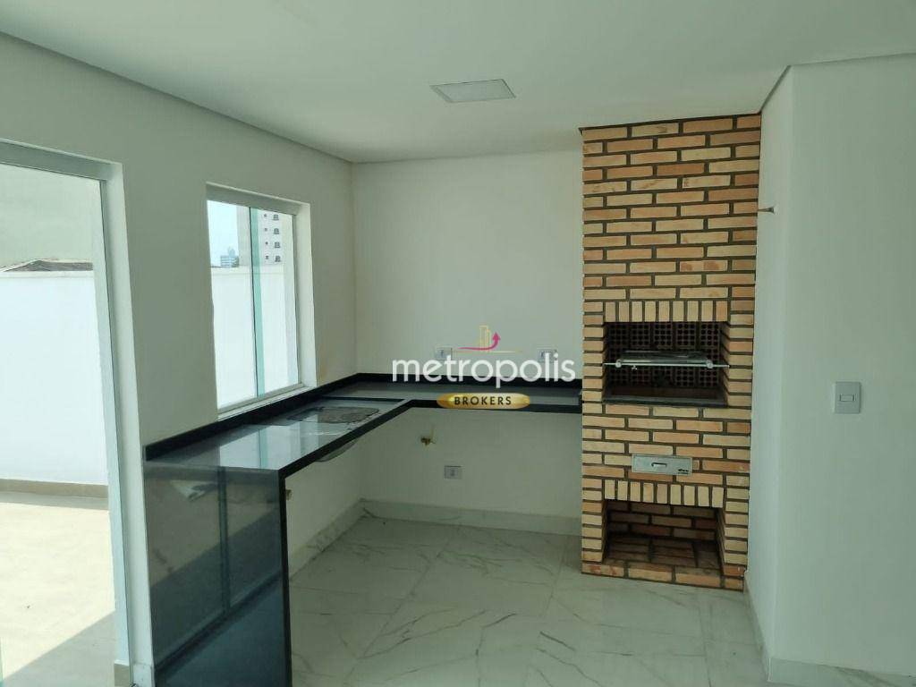 Cobertura com 3 dormitórios à venda, 156 m² por R$ 850.000,00 - Campestre - Santo André/SP