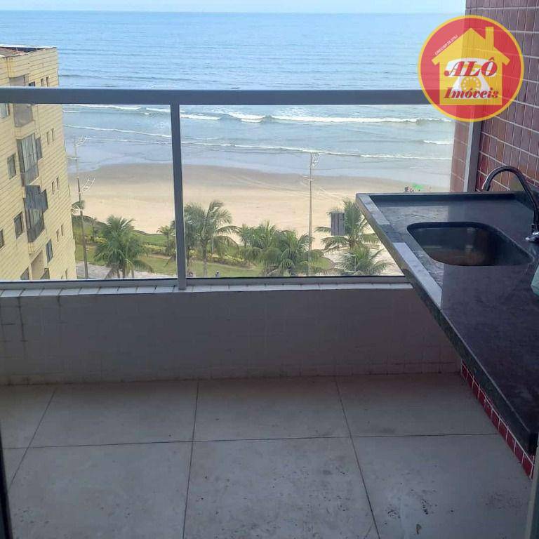 Apartamento vista mar com 2 quartos à venda, 67 m² por R$ 522.596 - Caiçara - Praia Grande/SP
