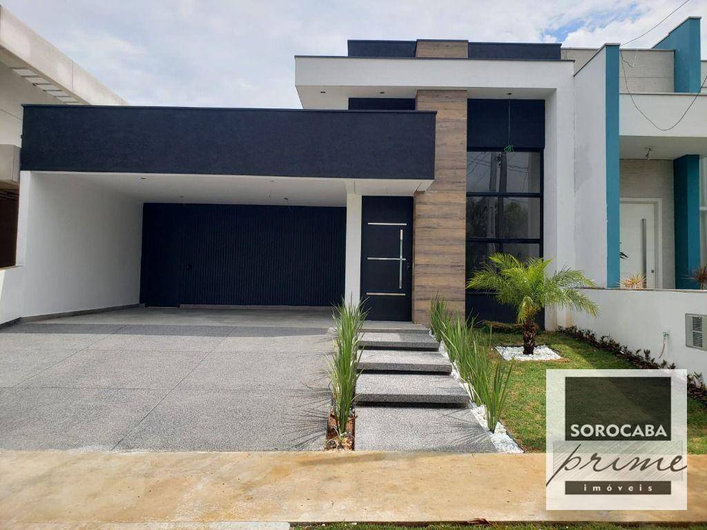 Casa com 3 dormitórios à venda, 185 m² por R$ 1.100.000,00 - Condomínio Residencial Flores - Sorocaba/SP