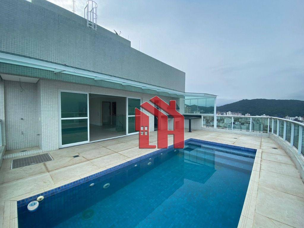 Cobertura com 3 dormitórios à venda, 289,90 m² por R$ 3.990.000 - Gonzaga - Santos/SP