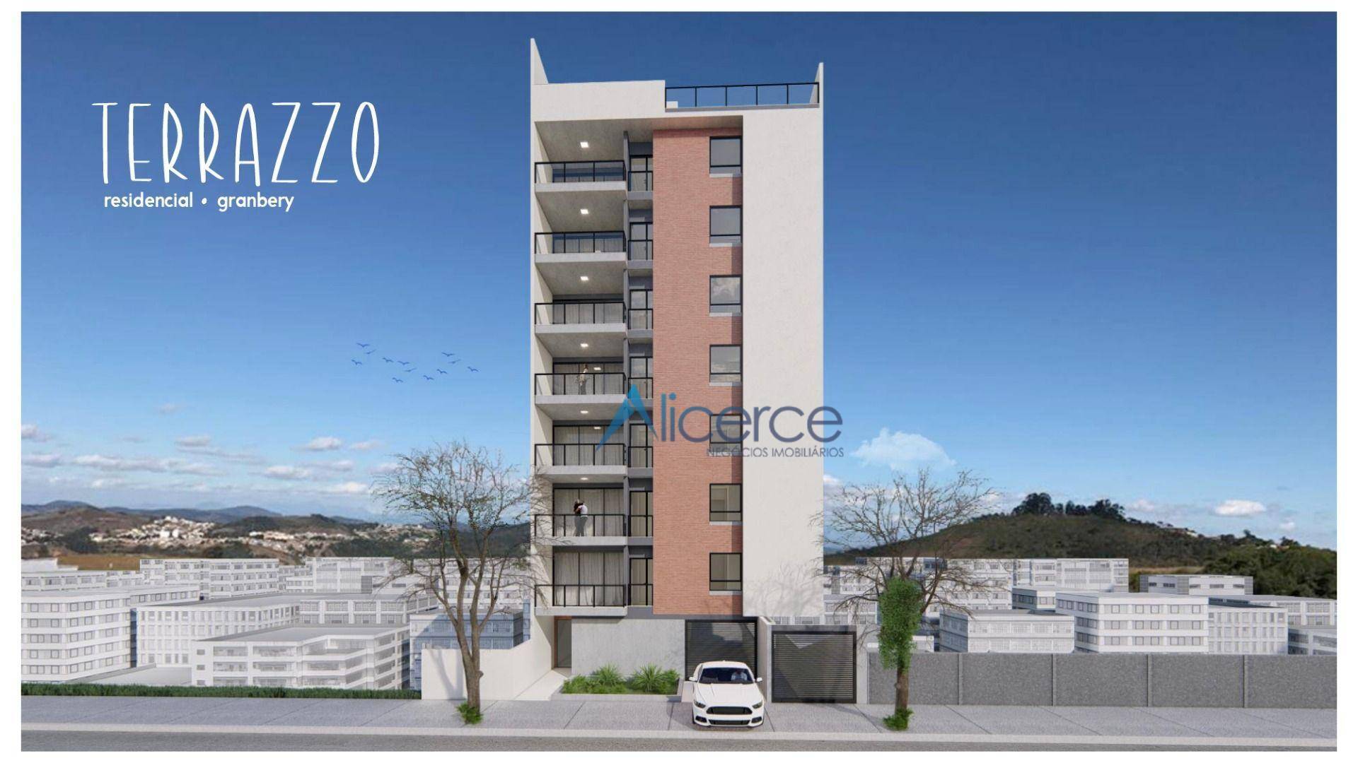 Apartamento com 3 dormitórios à venda, 80 m² por R$ 430.000,00 - Granbery - Juiz de Fora/MG