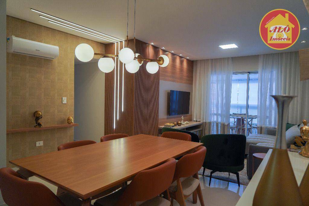 Apartamento com 3 quartos à venda, 146 m² por R$ 1.620.000 - Canto do Forte - Praia Grande/SP