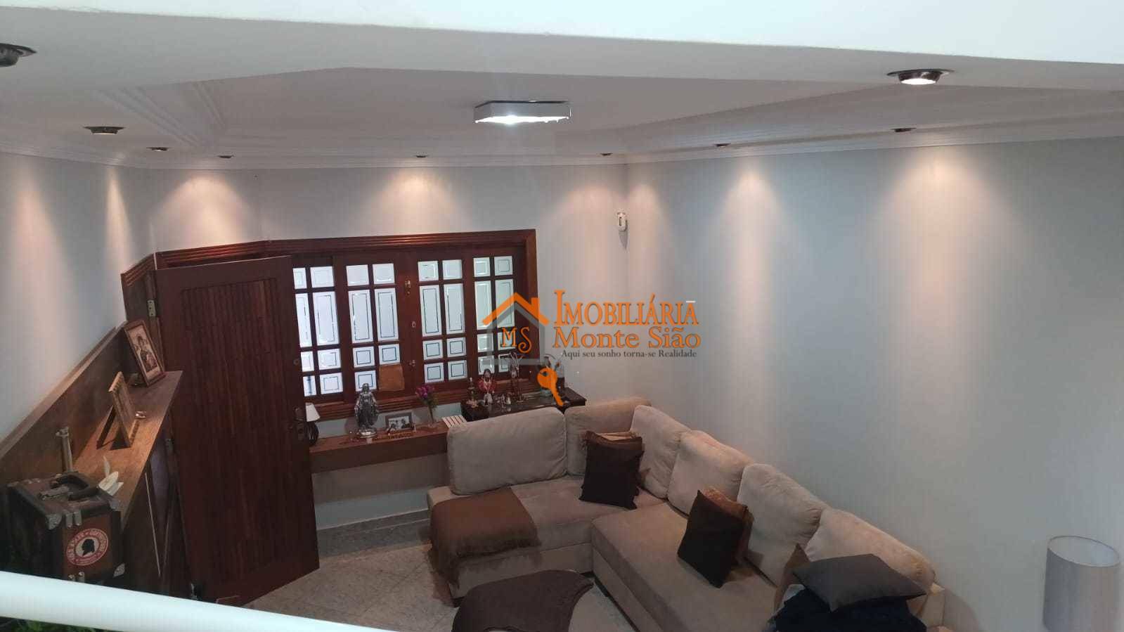 Sobrado com 3 dormitórios à venda, 132 m² por R$ 1.330.000,00 - Jardim Santa Mena - Guarulhos/SP