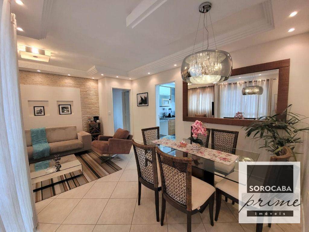 Apartamento com 3 dormitórios à venda, 90 m² por R$ 550.000,00 - Parque Campolim - Sorocaba/SP