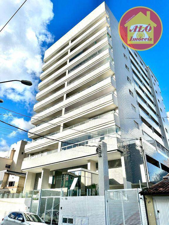 Apartamento novo com 1 quarto à venda, 55 m² por R$ 315.000 - Vila Guilhermina - Praia Grande/SP