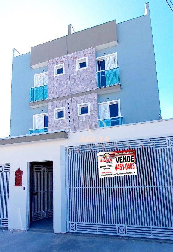 Cobertura com 2 dormitórios à venda, 70 m²+ 70 m² por R$ 596.800 - Vila Pires - Santo André/SP