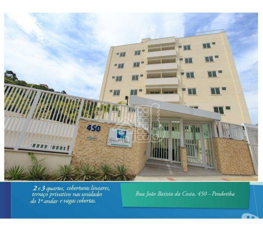 Apartamento com 3 dormitórios à venda, 74 m² por R$ 420.000,00 - Pendotiba - Niterói/RJ