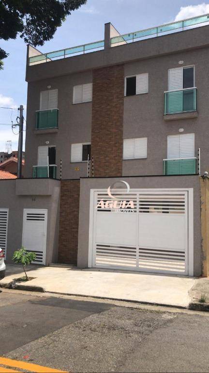 Cobertura com 2 dormitórios à venda, 47 m² por R$ 395.000,00 - Vila Camilópolis - Santo André/SP