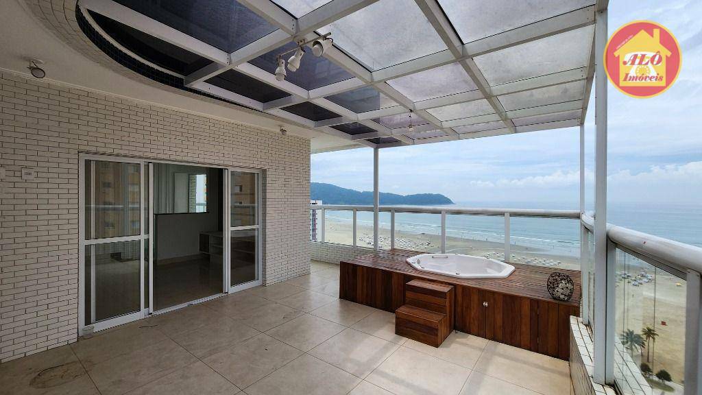 Cobertura com 3 quartos à venda, 160 m² por R$ 1.499.000 - Vila Guilhermina - Praia Grande/SP