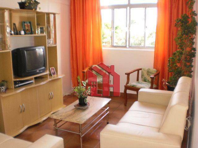 Apartamento com 2 dormitórios à venda, 63 m² por R$ 300.000,00 - Macuco - Santos/SP