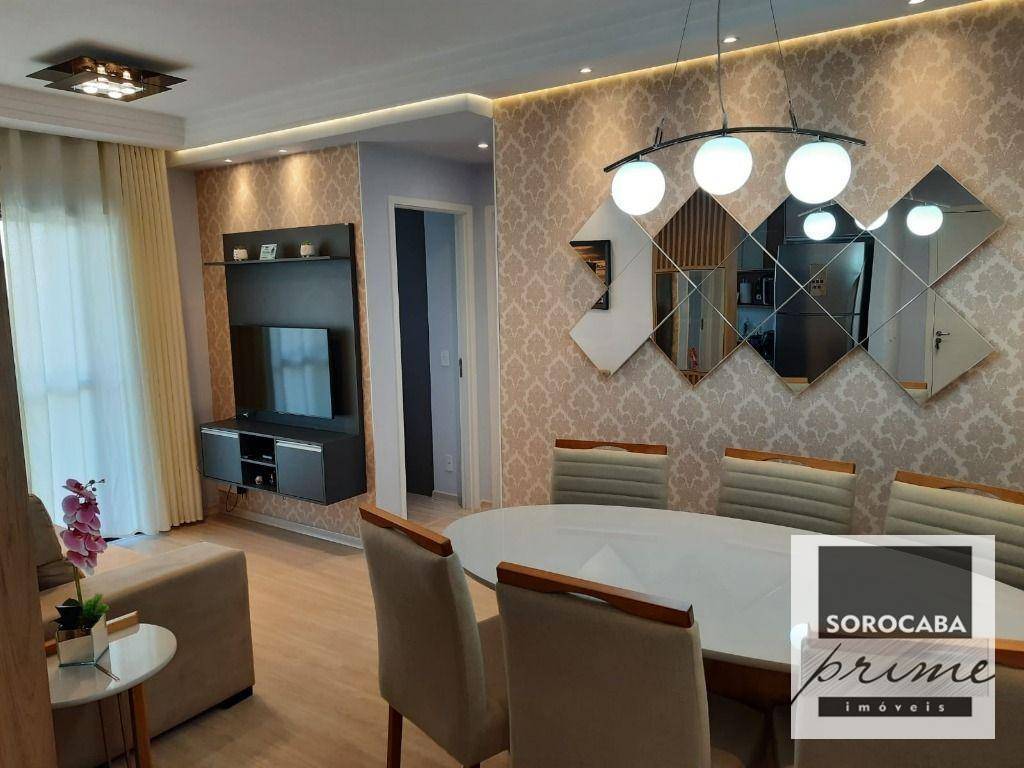 Apartamento com 3 dormitórios à venda, 56 m² por R$ 380.000,00 - Jardim São Carlos - Sorocaba/SP