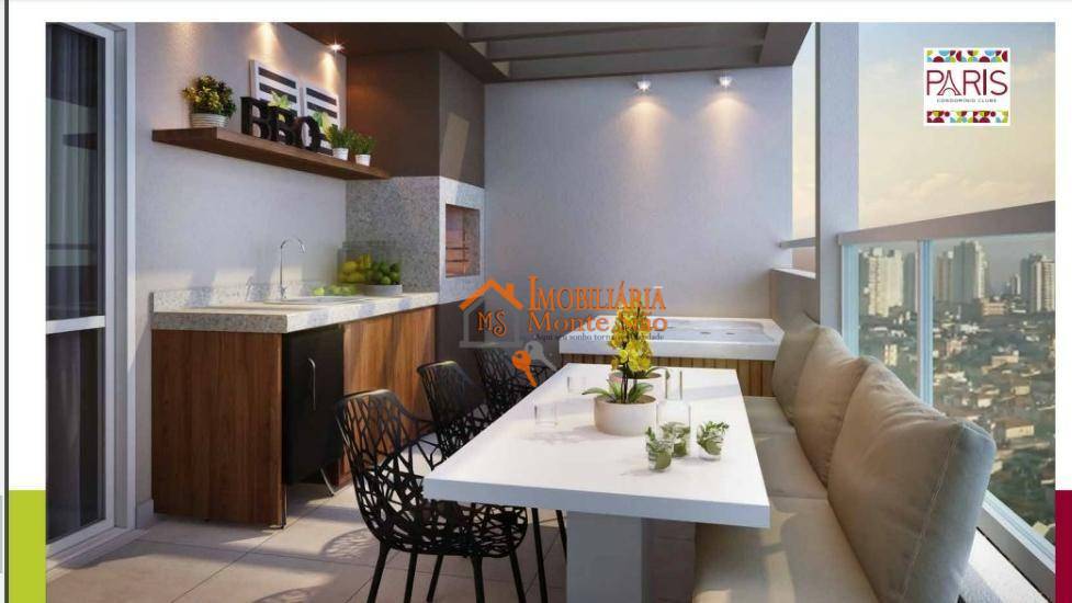 Apartamento com 3 dormitórios à venda, 68 m² por R$ 636.638,19 - Vila Rosália - Guarulhos/SP