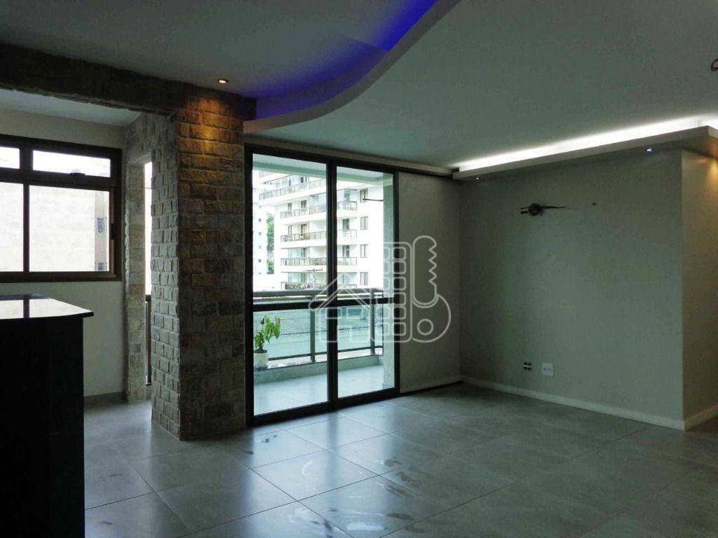 Apartamento com 2 dormitórios à venda, 90 m² por R$ 870.000,00 - Charitas - Niterói/RJ
