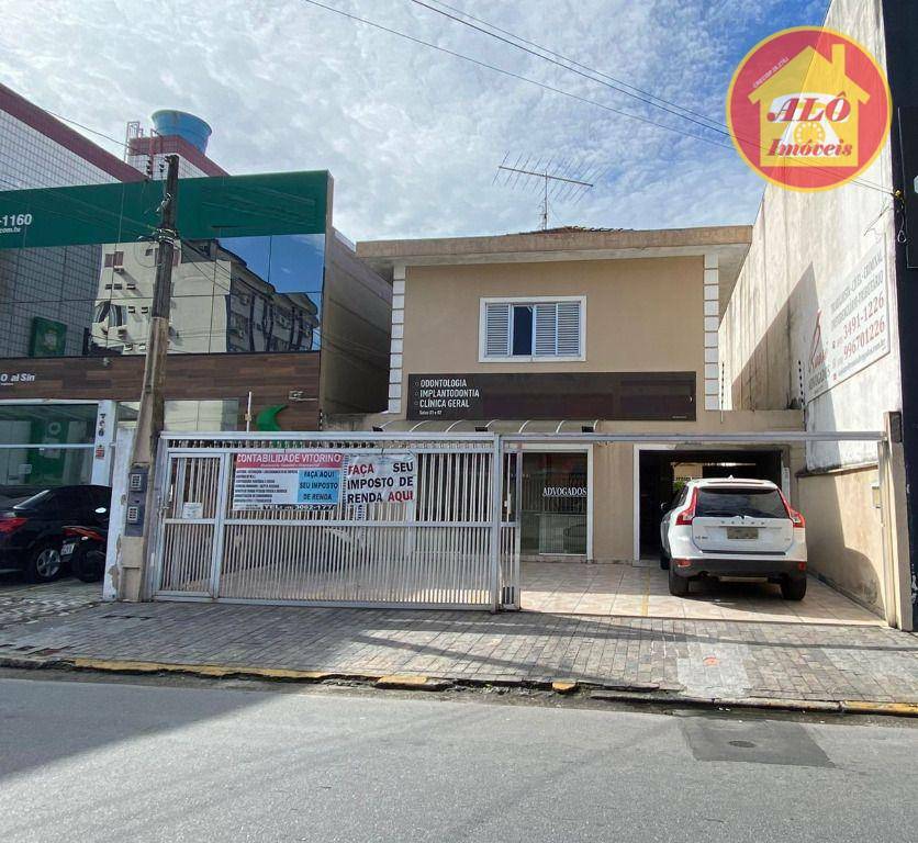 Sobrado comercial com 5 salas à venda, 221 m² por R$ 1.800.000 - Boqueirão - Praia Grande/SP