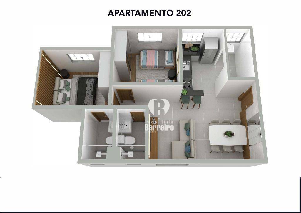 Apartamento à venda com 2 quartos, 110m² - Foto 9