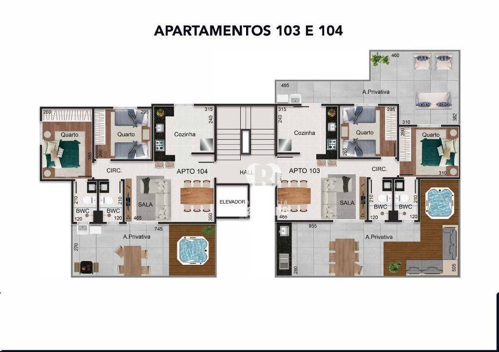 Apartamento à venda com 2 quartos, 110m² - Foto 8