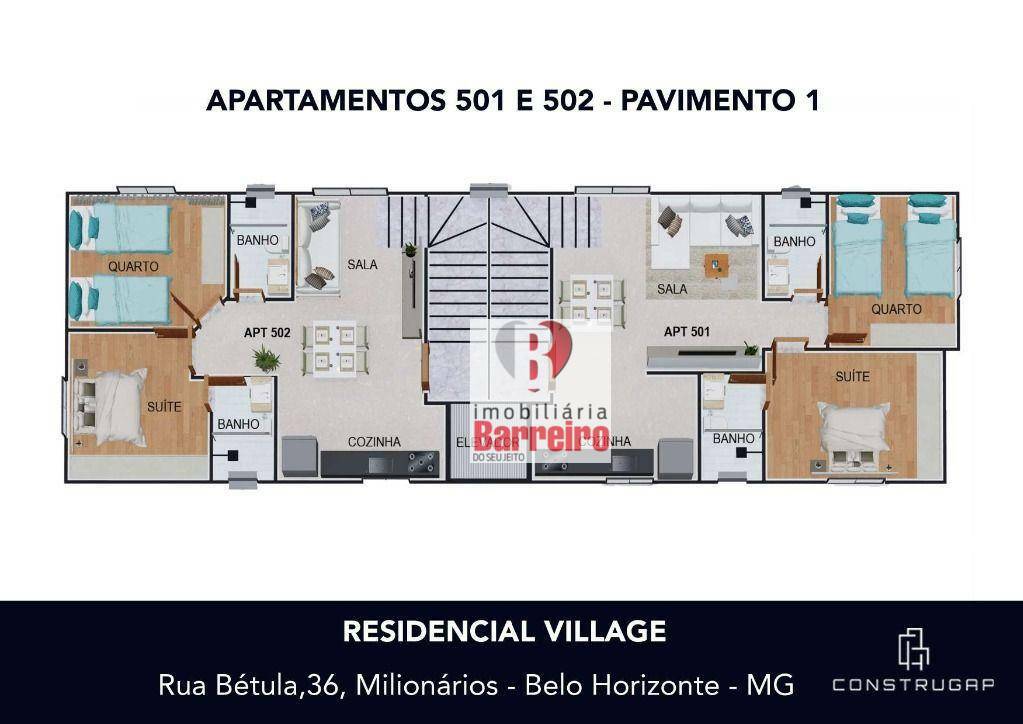 Cobertura à venda com 3 quartos, 157m² - Foto 4